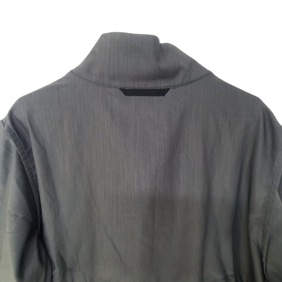 Nike Dri-Fit Men's Zip Up Windbreaker Jacket Black Size XL Athletic Traning - Picture 5 of 6